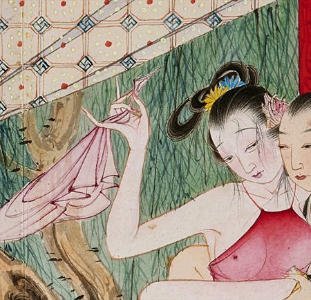 公主岭-迫于无奈胡也佛画出《金瓶梅秘戏图》，却因此成名，其绘画价值不可估量
